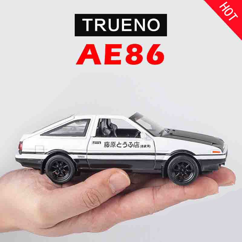 1/32 INITIAL D AE86 Alloy Car  - đánh giá và giá Model Kit Initial D