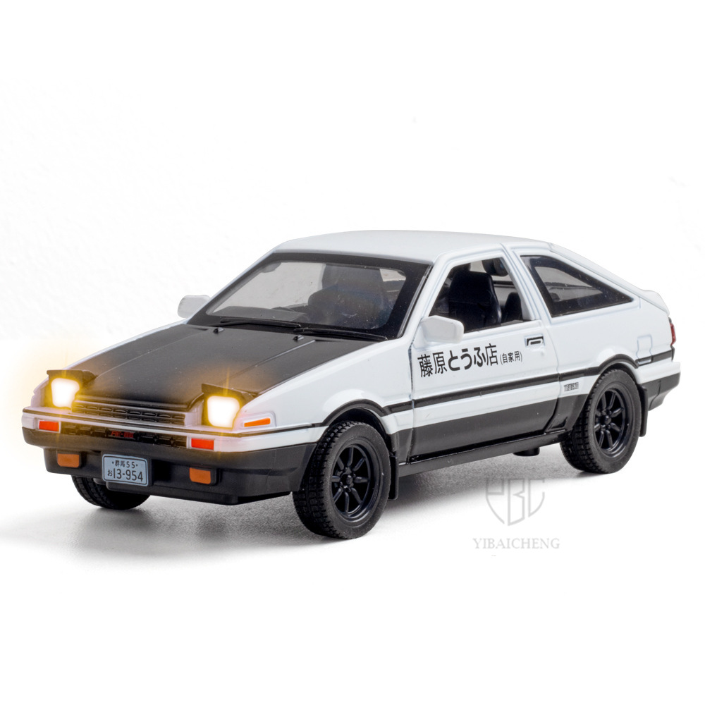 1/32 INITIAL D AE86 Alloy Car  - đánh giá và giá Model Kit Initial D