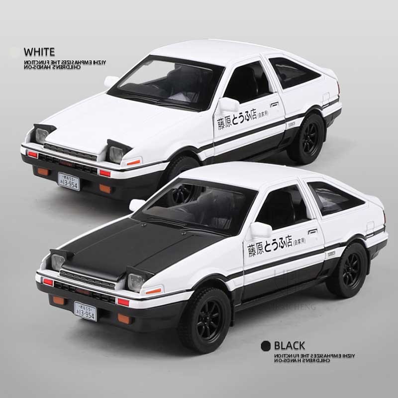 1/32 INITIAL D AE86 Alloy Car  - đánh giá và giá Model Kit Initial D