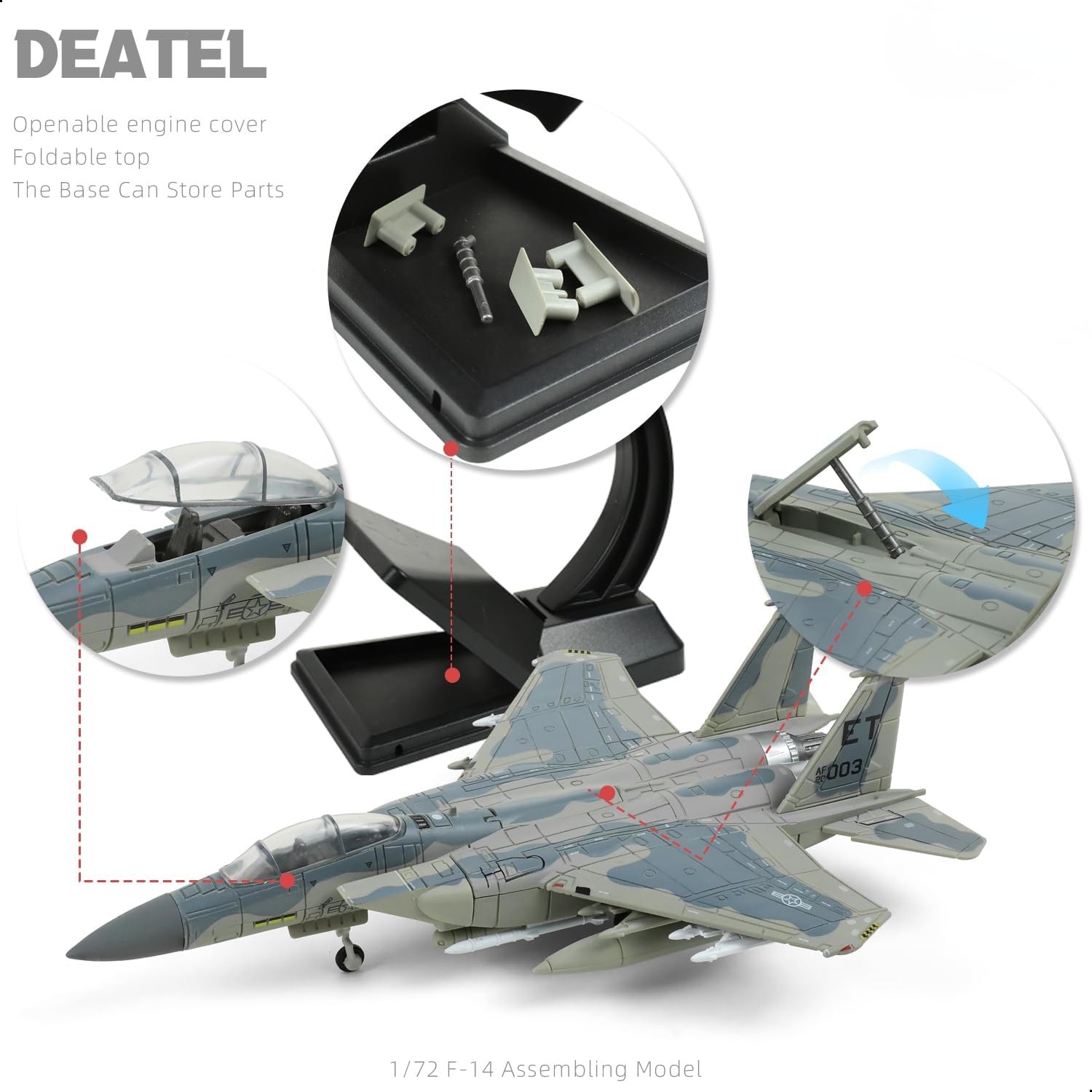 1/72 F-15EX Eagle II American  - đánh giá và giá Model Kit Instructions