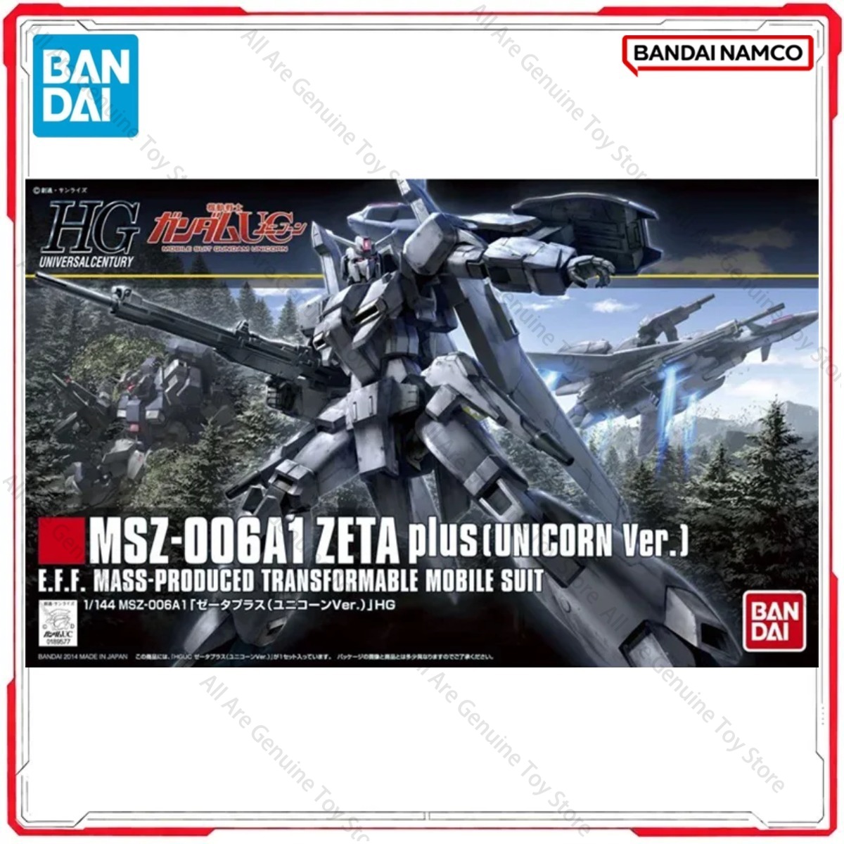 Genuine Bandai Original Gundam - đánh giá và giá Model Kit Zeta Gundam