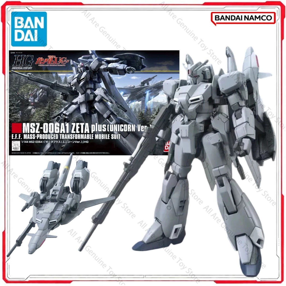 Genuine Bandai Original Gundam - đánh giá và giá Model Kit Zeta Gundam