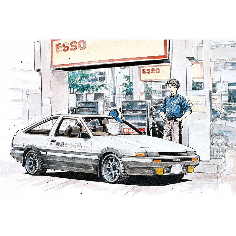 Prefabricated assembly model A - đánh giá và giá Model Kit Initial D