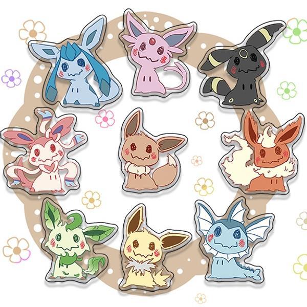 Eevee Family Keychain Bag Flar - đánh giá và giá Model Kit Umbreon