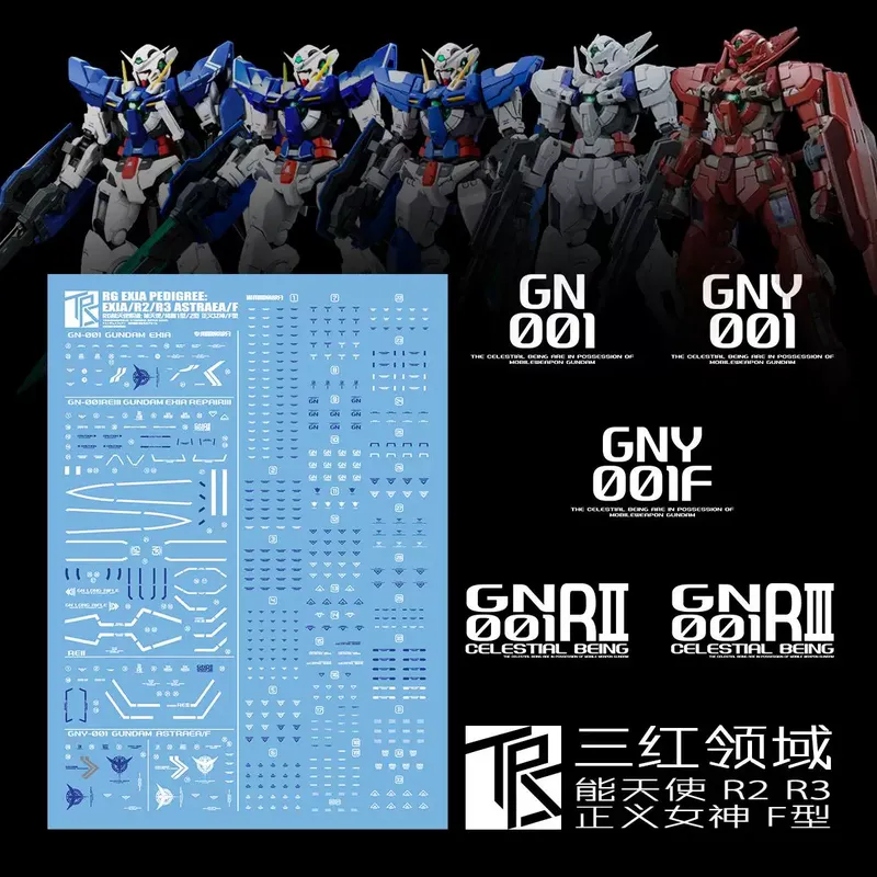 Sanhong Field 1/144 RG Angel R - đánh giá và giá Model Kit Water Decal