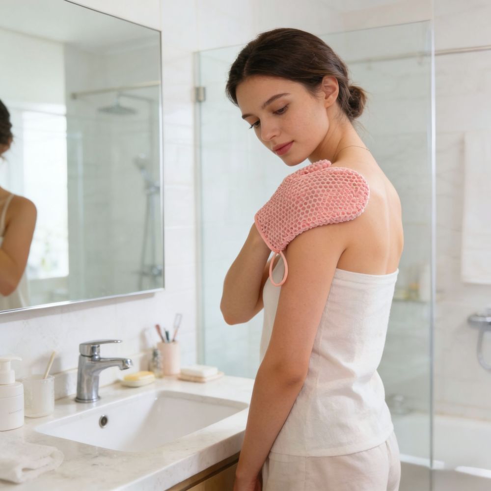Honeycomb Texture TPU Bath Glo - đánh giá và giá Wash Effect Set