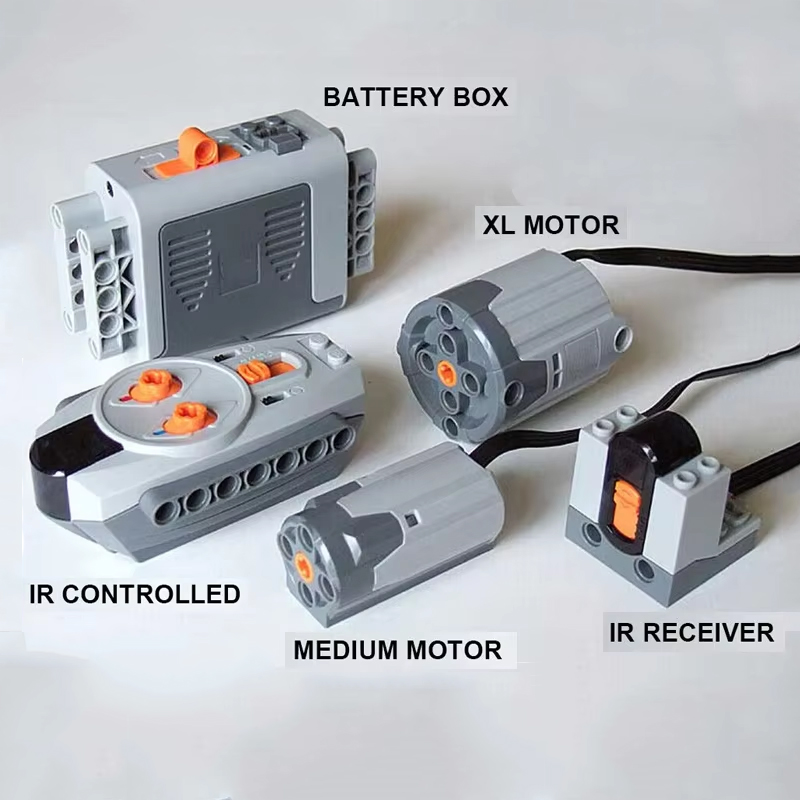 MOC Power Functions M/L/XL Ser - đánh giá và giá Model Kit Instructions