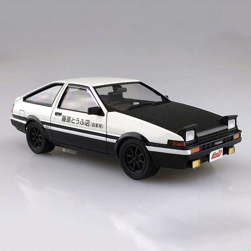 Static assembly car model Aosh - đánh giá và giá Model Kit Initial D