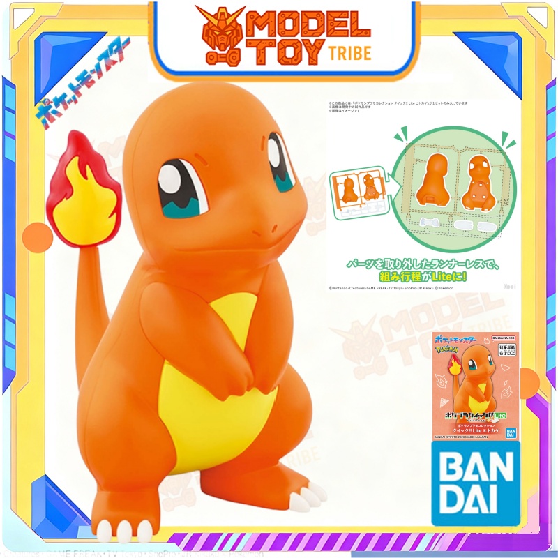 In-Stock Japan Bandai Original - đánh giá và giá Model Kit Quick Charmander
