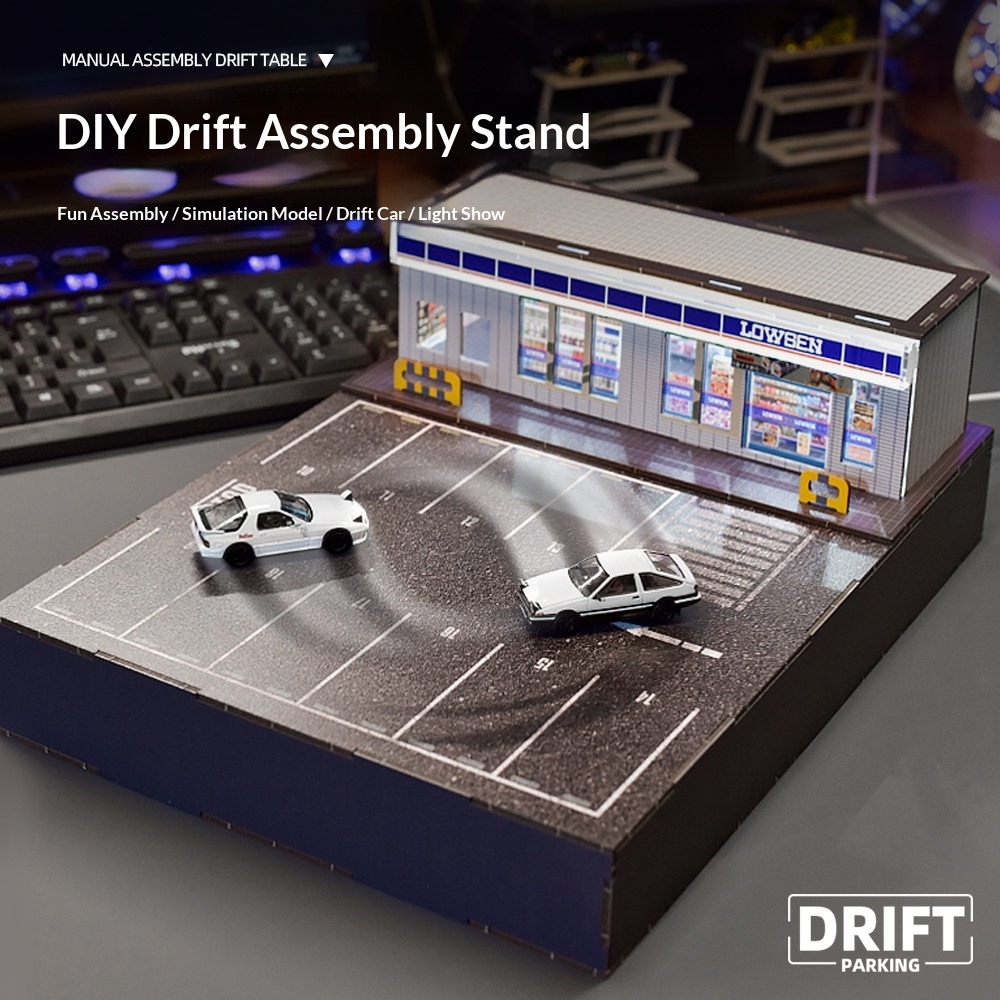 1:64 Scale Car Model Magnetic  - đánh giá và giá Model Kit Initial D