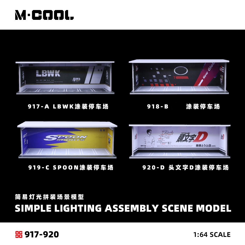 MoreArt/M-Cool 1:64 Spoon/Init - đánh giá và giá Model Kit Initial D