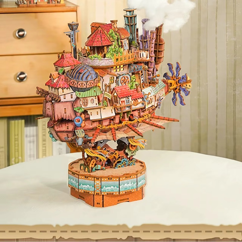 Genuine Travel Vessel Howl's M - đánh giá và giá Model Kit Instructions